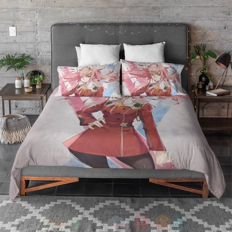 Zero-Two-Darling-In-The-Franxx-Color-Crossover-Anime-Bedding-Set-2