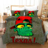 Zomebie Bad Boy Wecome To Texas Duvet Cover and Pillowcase Set Bedding Set