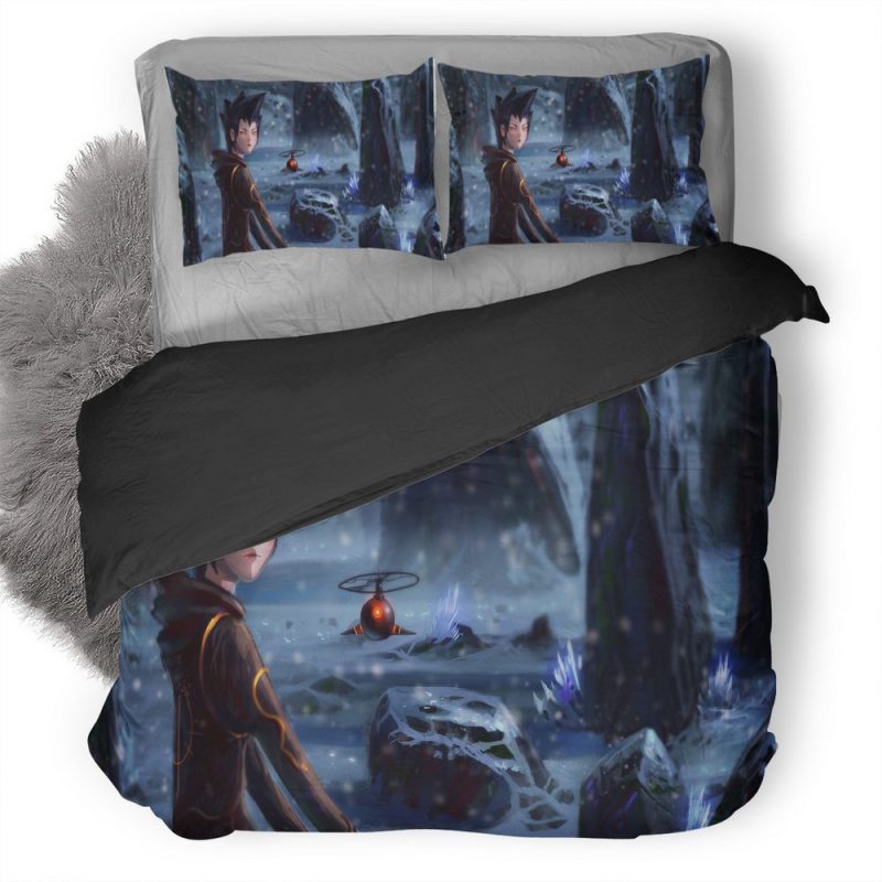 Zone 6 Waiting Hh Duvet Cover and Pillowcase Set Bedding Set Zone 6 Waiting Hh Duvet Cover and Pillowcase Set Bedding Set