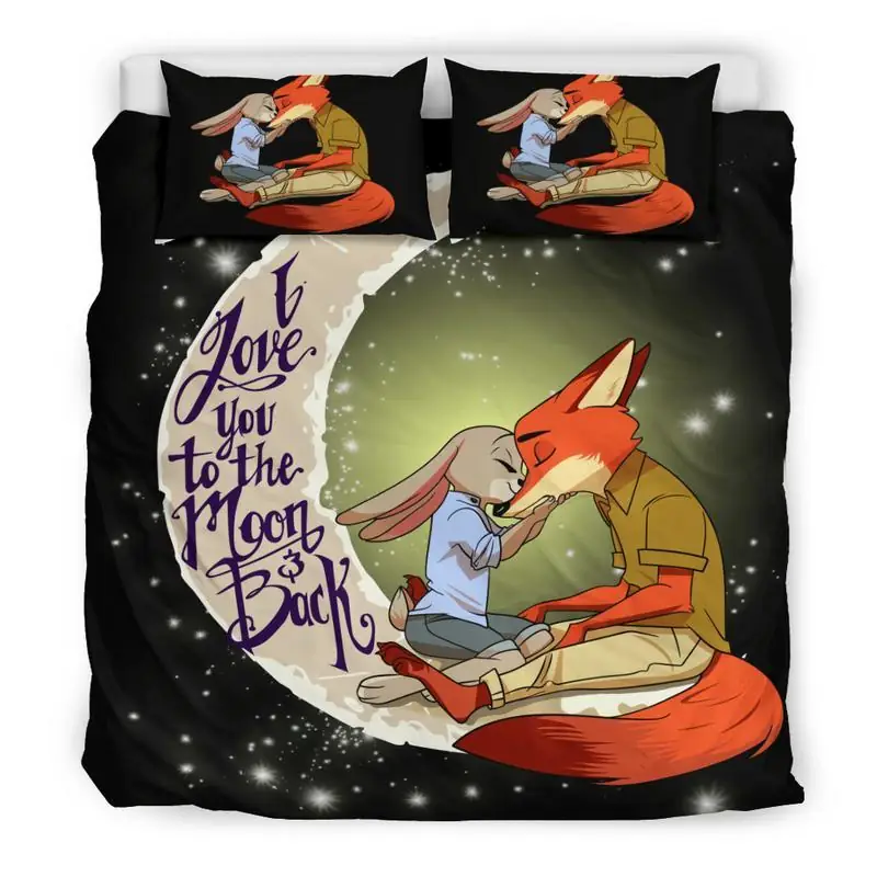 Zootopia Duvet Cover and Pillowcase Set Bedding Set Zootopia Duvet Cover and Pillowcase Set Bedding Set