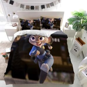 Zootopia Judy Duvet Cover and Pillowcase Set Bedding Set