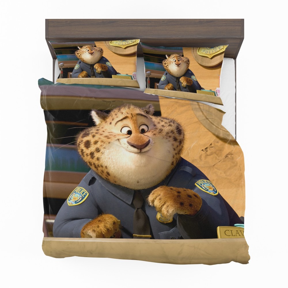 Zootopia-Movie-Benjamin-Clawhauser-Bedding-Set-1