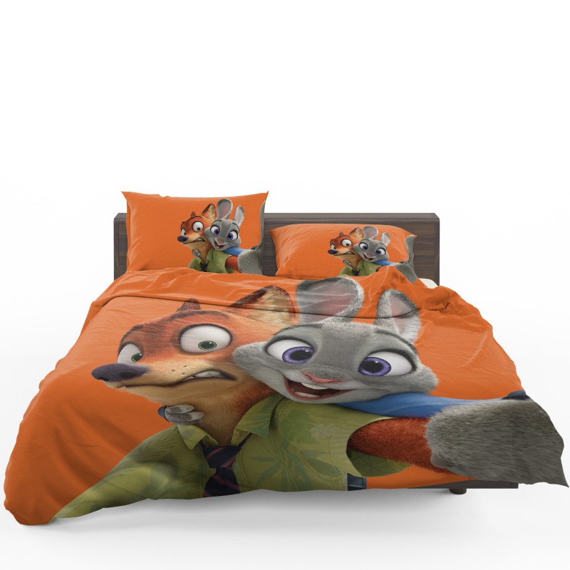 Zootopia Movie Nick Wilde Judy Hopps Bedding Set Zootopia Movie Nick Wilde Judy Hopps Bedding Set