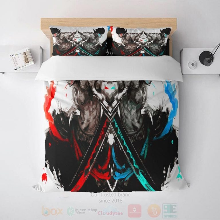 Zoro-Double-Sword-Brushed-One-Piece-Bedding-Set-1