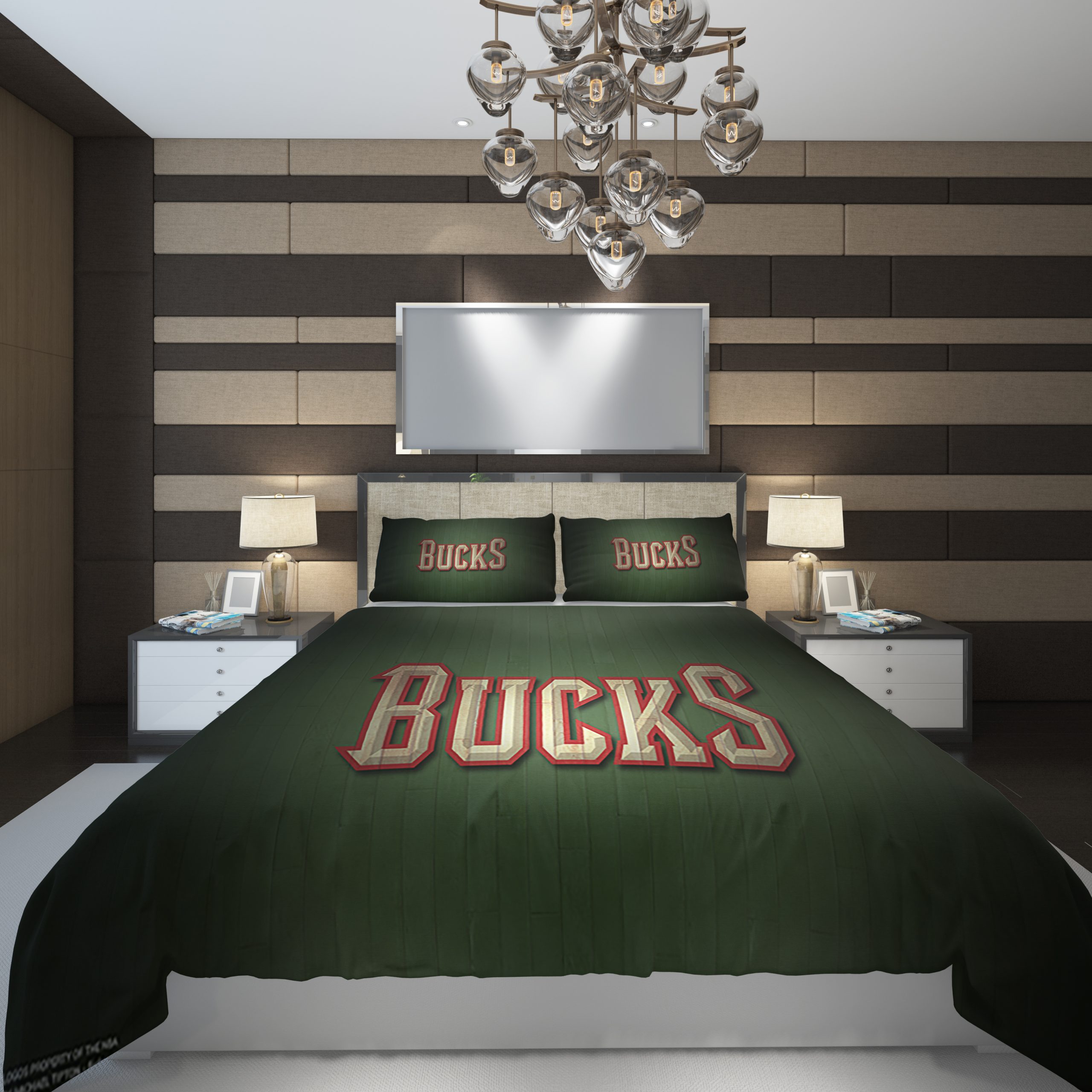 bucks NBA Basketball ize Duvet Cover and Pillowcase Set Bedding Set bucks NBA Basketball ize Duvet Cover and Pillowcase Set Bedding Set
