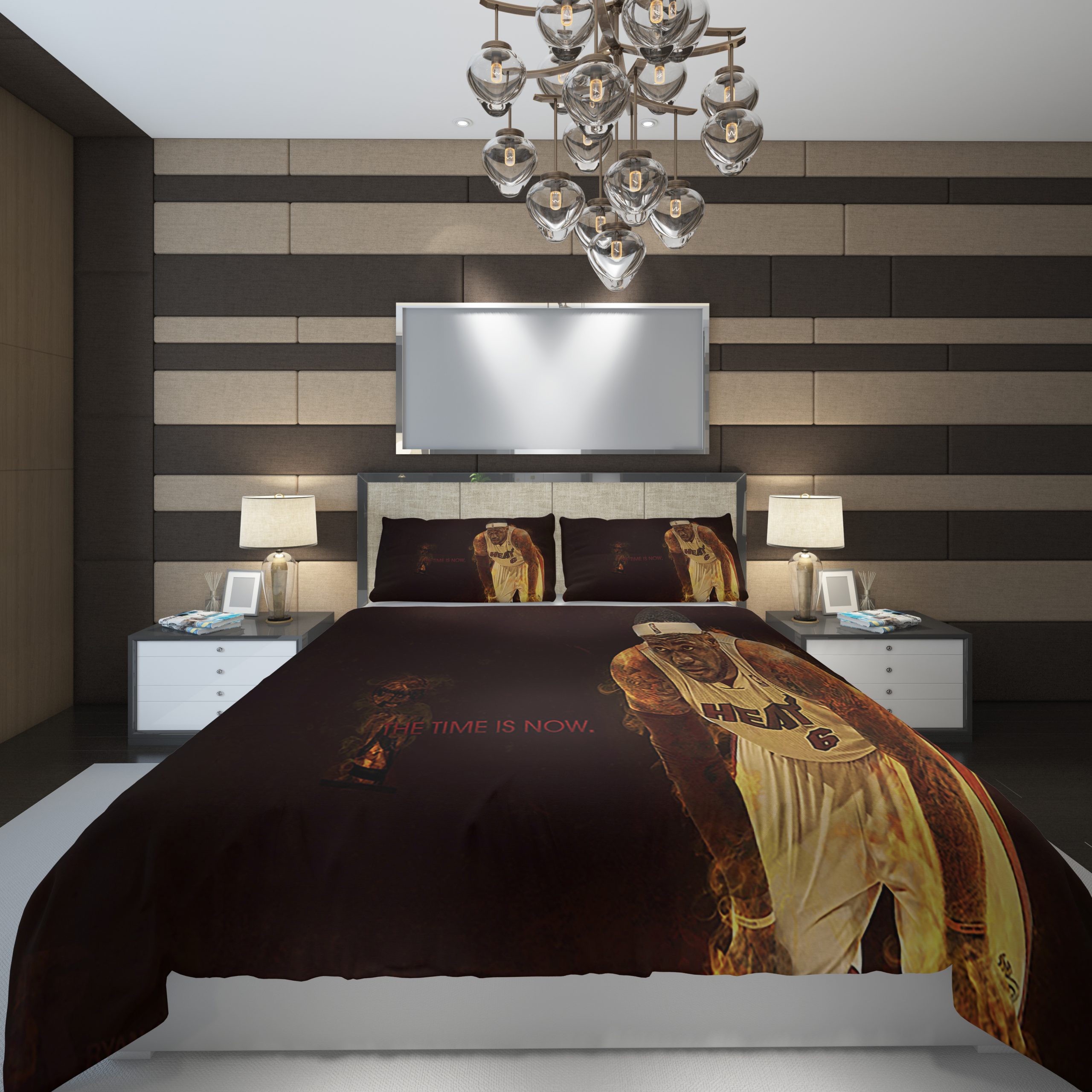 the time is now NBA Basketball ize Duvet Cover and Pillowcase Set Bedding Set the time is now NBA Basketball ize Duvet Cover and Pillowcase Set Bedding Set